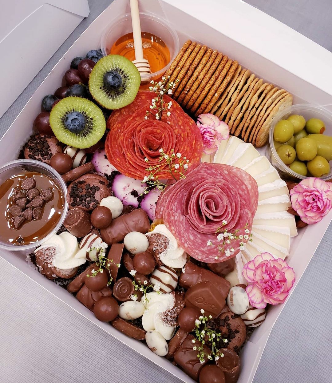 Sweet and Savory Snackle Box